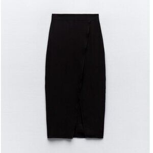 Midi Skirt with Slit